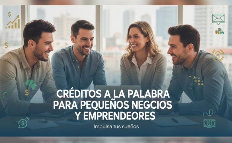Lee más sobre el artículo Créditos a la palabra para pequeños negocios y emprendedores